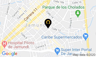 Mapa de Granero Plaza 12 en Jamundí
