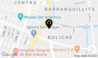 Mapa de Granero Popular en Barranquilla