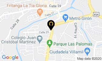 Mapa de Granero Río De Oro en Girón