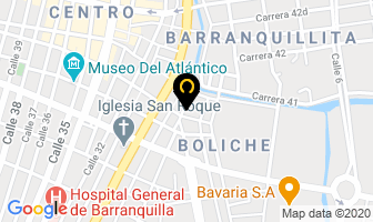 Mapa de Granero San Gil en Barranquilla