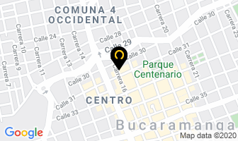 Mapa de Granero Santander en Bucaramanga
