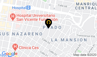 Mapa de Granero Su Granero en Medellín