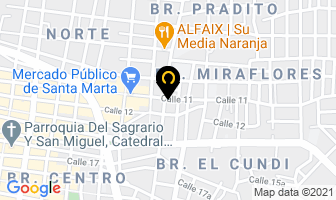 Mapa de Granero Súper Estrella en Santa Marta
