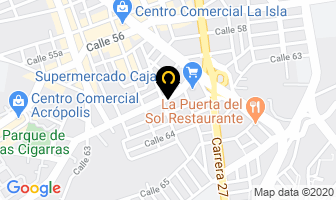 Mapa de Granipisos en Bucaramanga