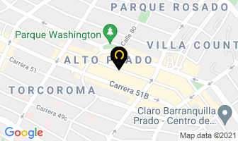 Mapa de Granitos & Accesorios en Barranquilla