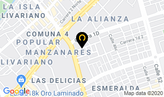 Mapa de Granitos Y Mármoles S.a. en Cali
