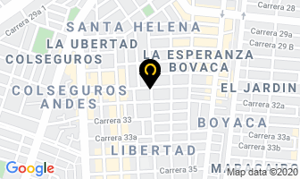 Mapa de Granja D'oro en Cali