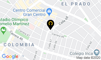 Mapa de Grant Thorton Ulloa Garzon en Barranquilla