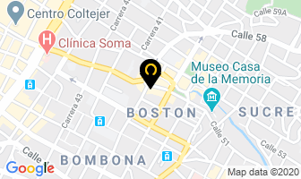 Mapa de Grasco Ltda. en Medellín