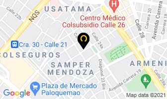 Mapa de Greatercol Ltda. en Bogotá D.C