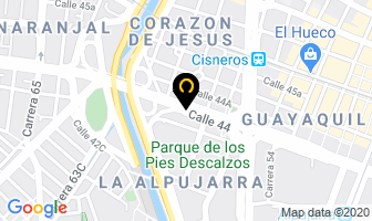 Mapa de Grecasygrecas en Medellín