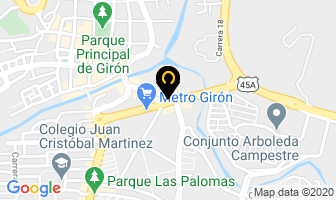 Mapa de Green Day Cafe Bar en Girón