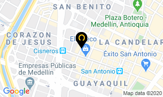 Mapa de Grifería San en Medellín