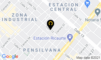 Mapa de Grifos Y Partes en Bogotá D.C