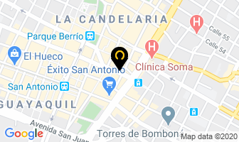 Mapa de Grill Embajador en Medellín