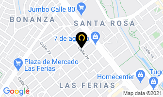 Mapa de Grimec en Bogotá D.C
