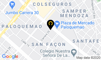 Mapa de Grimsa S.a. en Bogotá D.C