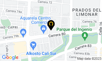 Mapa de Grosella Beachvwear en Cali