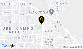 Mapa de Grúa Roberto Quintero en Santa Marta