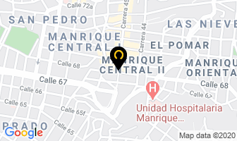 Mapa de Gruas Caliche en Medellín