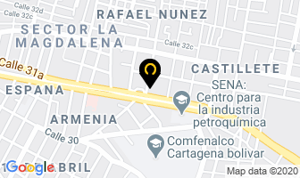 Mapa de Grúas Cañas en Cartagena