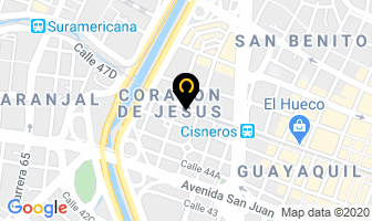 Mapa de Grúas Coor en Medellín