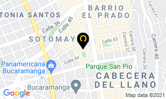 Mapa de Grúas El Poblado en Bucaramanga