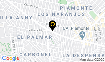 Mapa de Grúas Jaime Sandoval en Bogotá D.C
