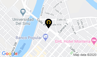 Mapa de Gruas Montería 24 Horas en Montería