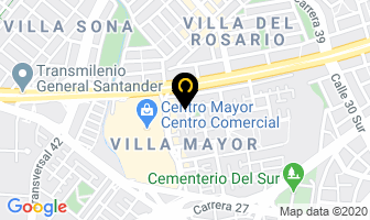 Mapa de Gruas Moritas en Bogotá D.C