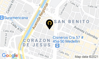 Mapa de Gruas Roldan en Medellín