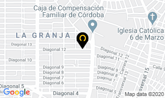 Mapa de Grúas Santa Bárbara en Montería