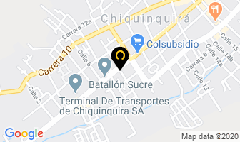 Mapa de Gruas Tapilujos en Chiquinquirá