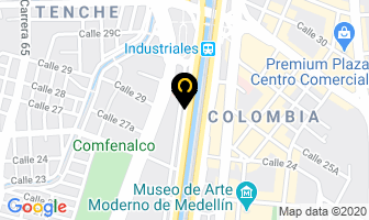 Mapa de Grupo Api S.a.s en Medellín