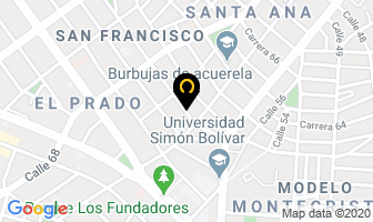 Mapa de Grupo Bananas en Barranquilla