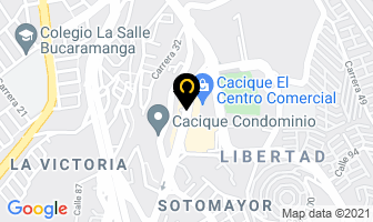 Mapa de Grupo Coex en Bucaramanga