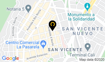 Mapa de Grupo Consultor Y Constructores Ltda. en Cali