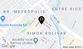 Mapa de Grupo D'mont Ltda. en Bogotá D.C