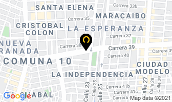 Mapa de Grupo De Diseño Alta Ltda. en Cali