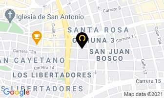 Mapa de Grupo Destaka en Cali