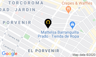Mapa de Grupo Empresarial Macrosoft en Barranquilla