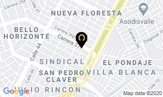 Mapa de Grupo Escala Empresarial Ltda. en Cali