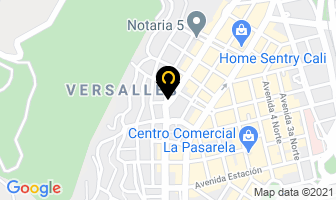 Mapa de Grupo Ford en Cali