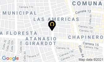 Mapa de Grupo Internacional Tekada Ltda. en Cali