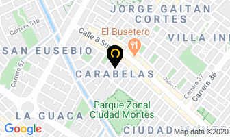 Mapa de Grupo Jualembé en Bogotá D.C