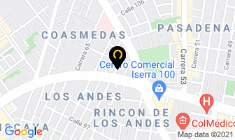 Mapa de Grupo Laboral Salud en Bogotá D.C