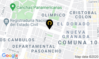 Mapa de Grupo Manhattan en Cali