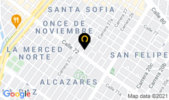 Mapa de Grupo Objetivo en Bogotá D.C