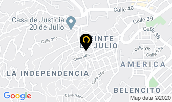 Mapa de Grupo Palonegro en Medellín