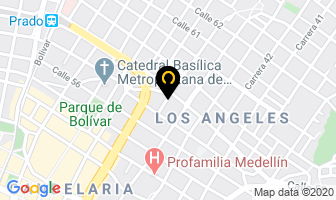 Mapa de Grupo Plenitud en Medellín